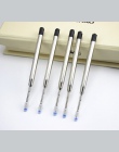 10 sztuk uniwersalny standardowy styl czarny i niebieski atrament 0.7 MM Medium stalówka długopis wkłady