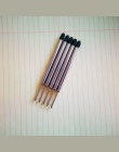 5 sztuk/partia długopis napełniania 0.7 MM niebieski czarny atrament Roller Ball wkłady do pisania biuro szkolne suplementy