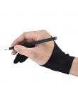 Kreatywny rysunek artystyczny rękawiczki dla jakiejkolwiek grafiki malarstwo Tablet Black 2 Finger Anti-zanieczyszczenia, co wła