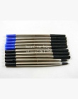 5 sztuk niebieski lub 5 sztuk czarny pióro kulkowe 0.5mm wkład do biurowe darmowa wysyłka