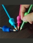 10 sztuk miękkie dzieci długopis uchwyt do trzymania ołówka korektor dzieci silikonowe ręczne pisanie chwytak