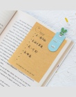 3 sztuk/zestaw świeże słodkie Cactus Sakura magnetyczne zakładki książki Marker strony szkolne materiały papiernicze szkolne mat
