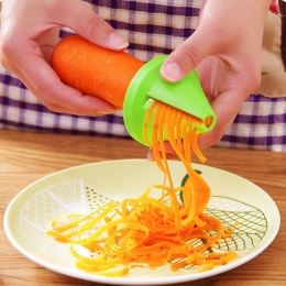 Gadżety kuchenne lejek Model Krajalnica spiralna urządzenie do rozdrabniania warzyw gotowanie sałatka marchew rzodkiewka Cutter 