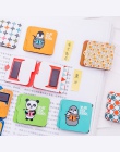 Kreatywny magnes Mini zakładek „ hotele ”oraz „ wynajem samochodów” na górze klipy Cute Cartoon zwierząt Book markery na prezent