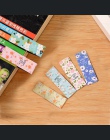 6 sztuk/partia śliczne biurowe Noctilucent magnetyczne zakładki kreatywne kolorowe kwiaty papieru zakładek „ hotele ”oraz „ wyna