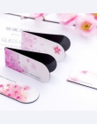 Romantyczny piękny wiśnia Sakura magnes zakładek „ hotele ”oraz „ wynajem samochodów” na górze spinacz do papieru szkolne materi
