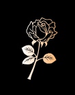 1 PC piękna róża złoty Metal zakładka moda galwanicznie różowe złoto klipy do książek papier kreatywne produkty materiały biurow