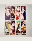 Anime One Piece zakładek „ hotele ”oraz „ wynajem samochodów” na górze Marker Gintama Naruto zakładki do książek papieru Papelar
