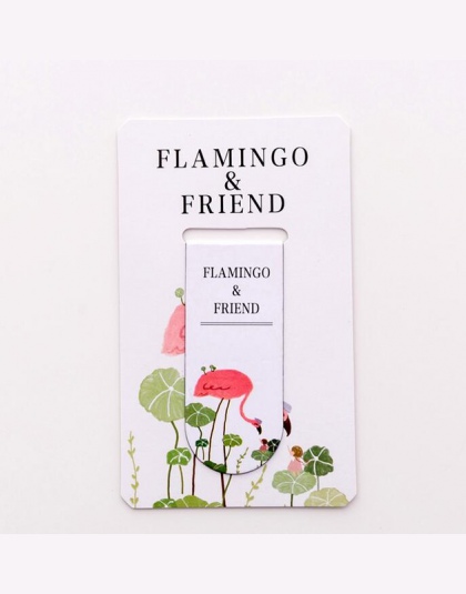 Flamingo przyjaciel magnes zakładek „ hotele ”oraz „ wynajem samochodów” na górze spinacz do papieru szkolne materiały biurowe E
