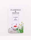 Flamingo przyjaciel magnes zakładek „ hotele ”oraz „ wynajem samochodów” na górze spinacz do papieru szkolne materiały biurowe E