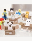 Kawaii Cartoon zwierząt kot drukuj zakładki książki Marker strony papiernicze szkolne materiały biurowe Student prezenty rozmiar