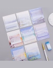 Kreatywny krajobraz podróży Memo Pad karteczki Memo Notebook papiernicze karteczki do notowania naklejki biurowe szkolne