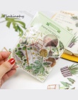 40-50 sztuk twórcze codzienne życie zielony rośliny koty memo pad terminarz sticky karteczki do notowania naklejki kawaii biurow