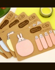 Nowy śliczne Kawaii zwierząt koreański królik owca biurowe Memo Pad Scrapbooking lepkie notatki książka papieru naklejki zakłade