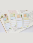 Nowość kaktus śliczne karteczki samoprzylepne papiernicze naklejki Kawaii Scrapbooking Papeleria naklejki planner notatniki Plan