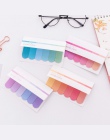 Kolor gradientu Memo pad karteczki samoprzylepne śliczne kolorowe planowanie strona główna naklejki papier biurowy zakładek „ ho