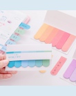 Kolor gradientu Memo pad karteczki samoprzylepne śliczne kolorowe planowanie strona główna naklejki papier biurowy zakładek „ ho