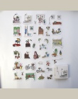 40 sztuk/pudło kolor śliczne drukowanie dekoracja z naklejek papierowych naklejka album DIY Scrapbooking naklejka uszczelniająca