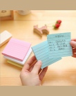 Papier pakowy linii planowanie Memo Pad Sticky Note po to pamiętnik naklejki Scrapbooking karteczki Post to biuro szkolne