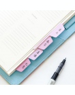 60 arkuszy/opakowanie cukierki kolor indeks karteczki samoprzylepne Notebook Planner akcesoria narzędzie wskaźnik lepkie naklejk