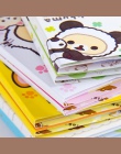 Cartoon Rilakkuma kapelusz 6 składane Memo Pad N razy karteczki samoprzylepne notatnik notatnik zakładka prezent papiernicze
