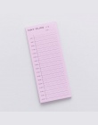 1 Pc Plan dnia Plan tygodniowy Plan miesięczny pozwala na korzystanie z notatnik notatnik zeszyt codzienne notatki Planner Journ