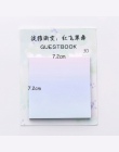 EZONE, marmur, drukowany, Sticky Note kreatywny styl Memo Pad samoprzylepne kwadratowe papiery zakładek „ hotele ”oraz „ wynajem