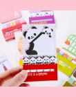 Zwierząt Panda klatka śliczne Kawaii karteczki Post Memo Pad szkolne Planner naklejki papier zakładki koreański biurowe