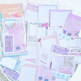 45 sztuk/paczka śliczne tygodniowy Plan karteczki Memo Pad Kawaii papiernicze artykuły szkolne planowanie papier do etykiet Jour