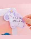 Koreański Kawaii tęczowa opaska jednorożec karteczki kreatywny Post notatnik śliczne DIY Memo Pad materiały biurowe szkoła papie