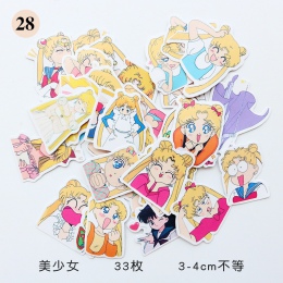 1 sztuk/sprzedaży Sailor Moon Memo Pad pakiet wysłałem ją do Kawaii Planner Scrapbooking naklejki biurowe Escolar szkolne