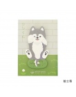 1X szczęście kot i szczeniak Memo Pad śliczne Kawaii karteczki Post szkolne Planner naklejki papier zakładki papiernicze