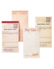 Wielofunkcyjny formularz serii retro stare papierowy notes do robienia notatek notes biurowe sticky uwaga wiadomość karteczki do