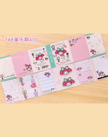 Śliczne Totoro melodia 6 składane Memo Pad karteczki Memo notatnik zakładek „ hotele ”oraz „ wynajem samochodów” na prezent papi
