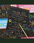 EZONE DIY śliczne Kawaii cewki Graffiti Notebook czarna strona magia szkicownik malarstwo notatnik dla dzieci notatnik biurowe p