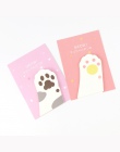 Cute Cartoon Meow kotek kot Paw Memo Pad karteczki Post strona Marker Planner