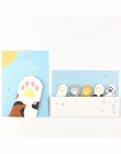 Cute Cartoon Meow kotek kot Paw Memo Pad karteczki Post strona Marker Planner