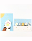 Cute Cartoon Meow kotek kot Paw Memo Pad karteczki Post strona Marker Planner