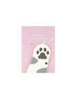 Cute Cartoon Meow kotek kot Paw Memo Pad karteczki Post strona Marker Planner