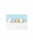 Cute Cartoon Meow kotek kot Paw Memo Pad karteczki Post strona Marker Planner