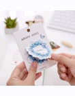 1 sztuk nowy koreański Kawaii kwiat wieniec Sticky Notes kreatywny Post Planner notatnik DIY Memo Pad artykuły biurowe szkolne a