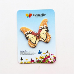 1 sztuk Lytwtw's koreański śliczne Butterfly karteczki samoprzylepne kreatywne artykuły papiernicze Post notatnik Filofax notatn