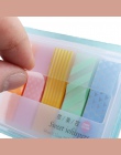 1 PC śliczne cukierki kolorowe Stick markery książka strona indeks Flag karteczki Memo Pad Paster naklejki biurowe szkolne