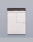 Małe papierowy notes Do robienia notatek codziennie Planner biuro biurko lista kontrolna notatnik Do zrobienia lista Schooll mat