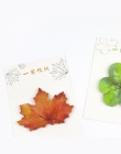 1 x nowość różne liści memo pad lepkie karteczki do notowania naklejki kawaii biurowe papelaria biurowe przybory szkolne