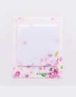 Świeże Cherry Sakura naturalne Memo Pad karteczki samoprzylepne zakupy lista kontrolna Escolar Papelaria School Supply etykiety