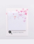 Świeże Cherry Sakura naturalne Memo Pad karteczki samoprzylepne zakupy lista kontrolna Escolar Papelaria School Supply etykiety