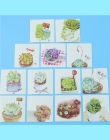 40 sztuk/partia soczyste Mini etykiety naklejki zestaw dekoracji Diy notes na spirali Scrapbooking pieczęć naklejki Kawaii biuro