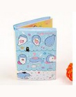 Piękny szczęśliwy wieloryba oceanu 6 składane Memo Pad N razy karteczki samoprzylepne notatnik notatnik zakładka prezent papiern