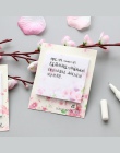 Świeże Cherry Sakura naturalne Memo Pad karteczki samoprzylepne zakupy lista kontrolna Escolar Papelaria School Supply etykiety